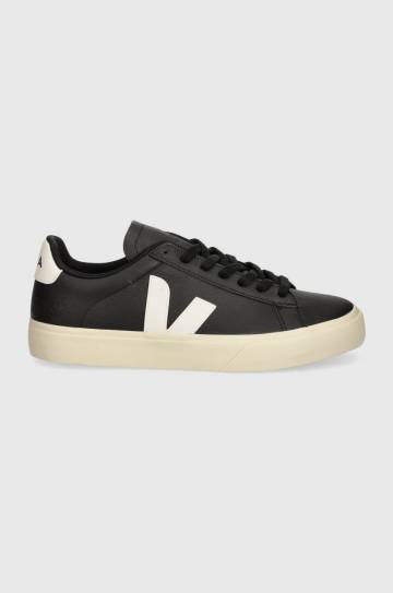 Кожаные кроссовки Veja Campo Chromefree Campo цвет чёрный CP0501215 Кожаные кроссовки Veja Campo Chromefree Campo цвет чёрный CP0501215