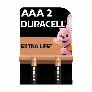 Батарейки Duracell алкалiновi Basic AAA 1.5V LR03, 2 шт Батарейки Duracell алкалiновi Basic AAA 1.5V LR03, 2 шт