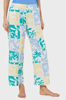 Женские брюки с узором GIULIANA Разноцветный M Etam 6544767