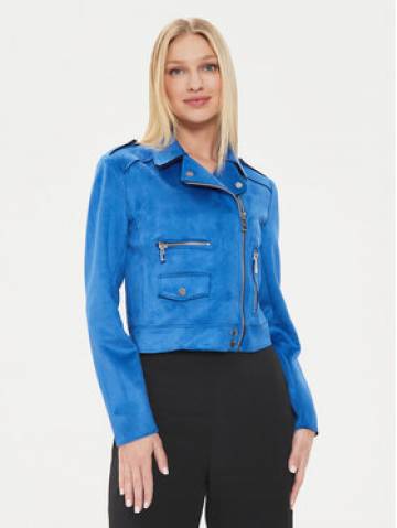 Morgan Куртка зі штучної шкіри 241-GOUSMI Голубий Straight Fit Morgan Куртка зі штучної шкіри 241-GOUSMI Голубий Straight Fit