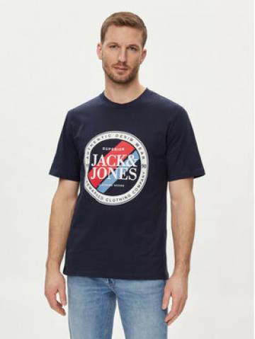 Jack&Jones Футболка Loof 12248624 Cиній Standard Fit Jack&Jones Футболка Loof 12248624 Cиній Standard Fit