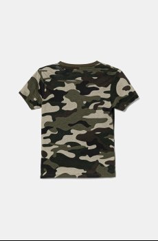 Детская хлопковая футболка Guess