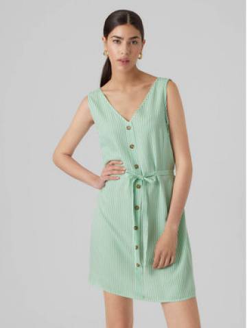 Vero Moda Літня сукня Bumpy 10286519 Зелений Regular Fit Vero Moda Літня сукня Bumpy 10286519 Зелений Regular Fit
