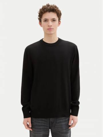 Tom Tailor Denim Светр 1042509 Чорний Regular Fit Tom Tailor Denim Светр 1042509 Чорний Regular Fit