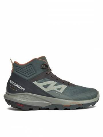 Salomon Трекінгові черевики Outpulse Mid GORE-TEX L47297600 Зелений Salomon Трекінгові черевики Outpulse Mid GORE-TEX L47297600 Зелений