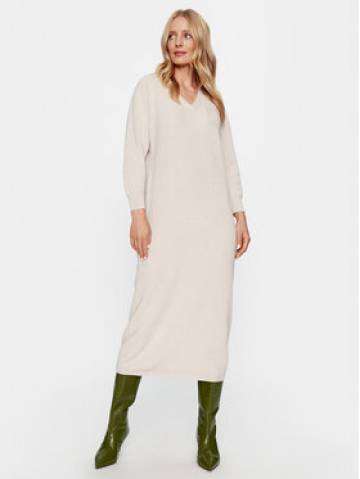 Peserico Трикотажна сукня S92218F12 Бежевий Regular Fit Peserico Трикотажна сукня S92218F12 Бежевий Regular Fit