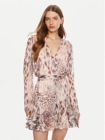 Guess Сукня-сорочка W5RK35 WDW82 Рожевий Regular Fit Guess Сукня-сорочка W5RK35 WDW82 Рожевий Regular Fit