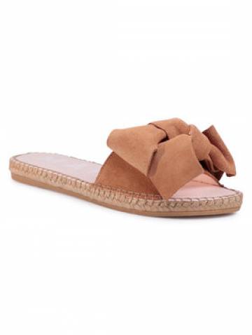 Manebi Еспадрильї Sandals With Bow W 1.1 J0 Коричневий Manebi Еспадрильї Sandals With Bow W 1.1 J0 Коричневий