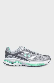 Серые кроссовки UA HOVR Apparition RTRFTR TC Серый 9.5-11 Under Armour 3027595-101