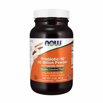 Пробиотики-10, 50 миллиардов NOW foods Probiotic-10, 50 Billion Powder в порошке, 57 г Пробиотики-10, 50 миллиардов NOW foods Probiotic-10, 50 Billion Powder в порошке, 57 г
