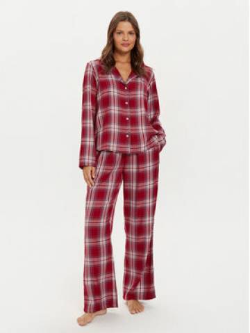 Tommy Hilfiger Піжама UW0UW05546 Червоний Relaxed Fit