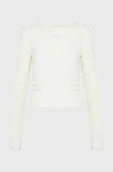 Женский белый лонгслив Белый S Guess V6RP08.KD932;G027