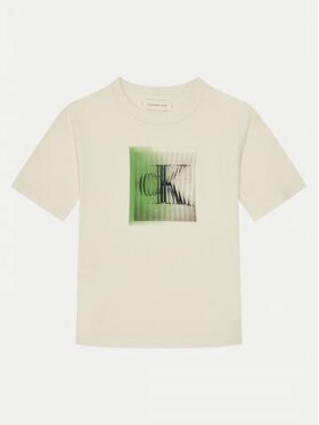 Calvin Klein Jeans Футболка IB0IB02356 Бежевий Regular Fit Calvin Klein Jeans Футболка IB0IB02356 Бежевий Regular Fit