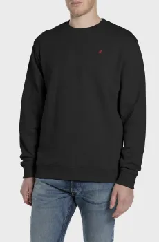 Мужской черный свитшот Черный XXL Replay M3106 .000.23802