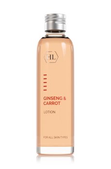Увлажняющий лосьон для лица Holy Land Cosmetics Ginseng & Carrot Lotion с экстрактом женьшеня и морковным маслом, 150 мл