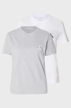 Женская футболка (2 шт) MONOLOGO Разноцветный XS Calvin Klein Jeans LV047C905G