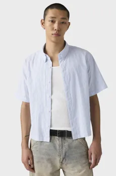 Мужская голубая рубашка Голубой XL Levi’s® 005GH;0001