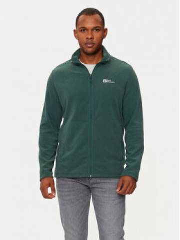 Jack Wolfskin Флісовий реглан Taunus Fz 1711451 Зелений Regular Fit Jack Wolfskin Флісовий реглан Taunus Fz 1711451 Зелений Regular Fit