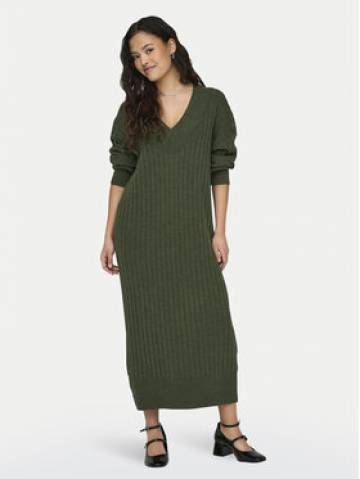 ONLY Трикотажна сукня New Tessa 15236372 Зелений Relaxed Fit ONLY Трикотажна сукня New Tessa 15236372 Зелений Relaxed Fit