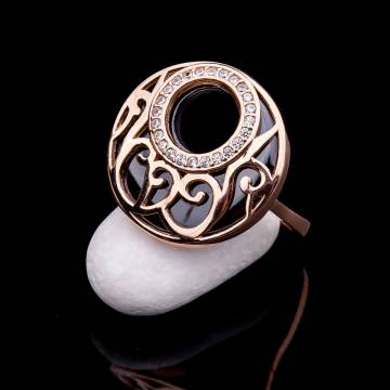 Эксклюзивное золотое кольцо к04394 Эксклюзивное золотое кольцо к04394