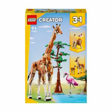 Конструктор LEGO Creator Дикие животные сафари, 780 деталей, от 9 лет (31150) Конструктор LEGO Creator Дикие животные сафари, 780 деталей, от 9 лет (31150)