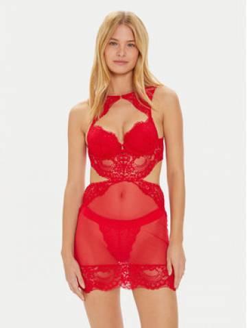 Guess Нічна сорочка Monica O4BX17 KCC70 Червоний Regular Fit Guess Нічна сорочка Monica O4BX17 KCC70 Червоний Regular Fit