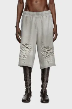 Мужские серые шорты P-PERC-SHORT Серый L Diesel A19116 0PLAI