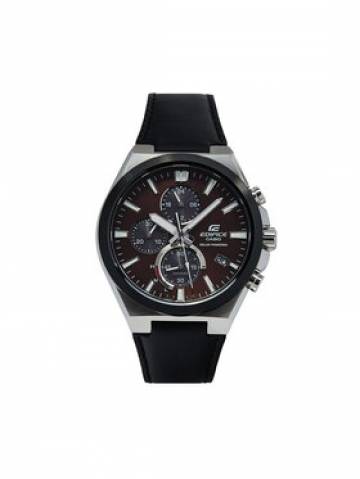 Casio Годинник Edifice Solar Powered Chronograph EFS-S630BL-5AVUEF Чорний Casio Годинник Edifice Solar Powered Chronograph EFS-S630BL-5AVUEF Чорний