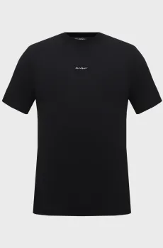 Мужская черная футболка Черный XL Karl Lagerfeld 563221.755037;990