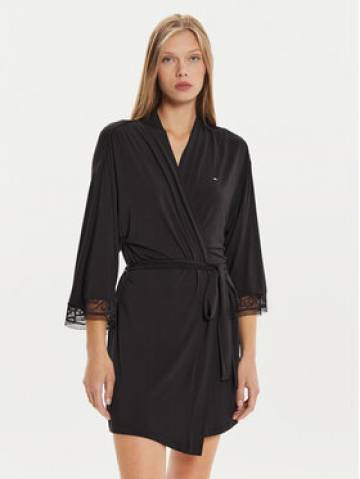 Tommy Hilfiger Халат UW0UW05563 Чорний Tommy Hilfiger Халат UW0UW05563 Чорний