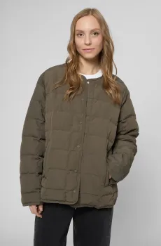 Женский темно-зеленый пуховик Зеленый L PRPY PWOUTSKF0047