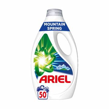 Гель для стирки ARIEL Mountain Spring Горный источник, 50 стирок, 2.25 л Гель для стирки ARIEL Mountain Spring Горный источник, 50 стирок, 2.25 л