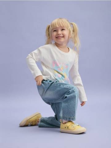 Reserved - GIRLS` JEANS TROUSERS - синій - 767CV-50J Reserved - GIRLS` JEANS TROUSERS - синій - 767CV-50J