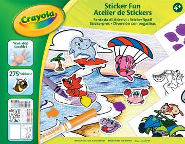 Набір для творчості Crayola з наліпками (256278.006) Набір для творчості Crayola з наліпками (256278.006)