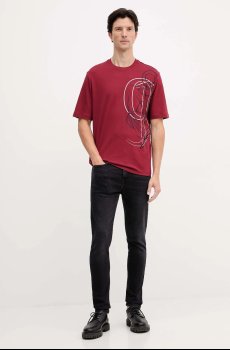 Хлопковая футболка Armani Exchange