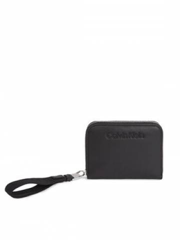 Calvin Klein Великий жіночий гаманець Gracie K60K611688 Чорний Calvin Klein Великий жіночий гаманець Gracie K60K611688 Чорний