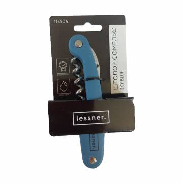 Штопор сомелье Lessner Sky Blue, 12 см (10304) Штопор сомелье Lessner Sky Blue, 12 см (10304)