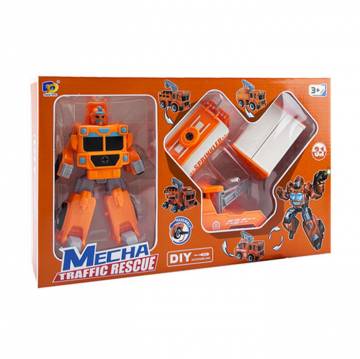 Игровой робот трансформер машинка DADE TOYS с/х техника (D622-H360B) Игровой робот трансформер машинка DADE TOYS с/х техника (D622-H360B)