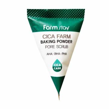 Содовый скраб для лица FarmStay Cica Farm Baking Powder Pore Scrub с центеллой азиатской, 25*7 г Содовый скраб для лица FarmStay Cica Farm Baking Powder Pore Scrub с центеллой азиатской, 25*7 г