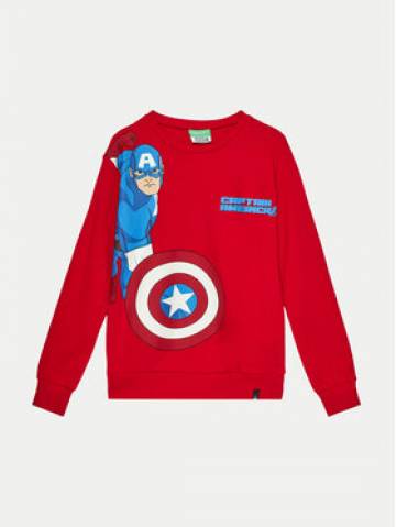 United Colors Of Benetton Світшот 3J68C10MK Червоний Regular Fit United Colors Of Benetton Світшот 3J68C10MK Червоний Regular Fit