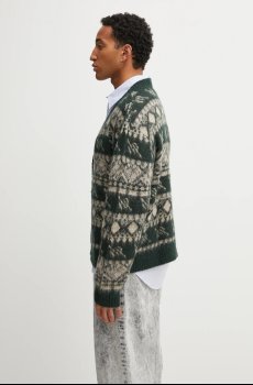 Кардиган с добавлением шерсти Daily Paper Pattern Check