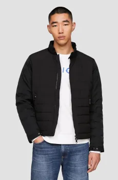 Мужская черная куртка DC CAFE RACER Черный S Tommy Hilfiger MW0MW33060