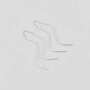 Серебряные серьги Minimal 511-p Серебряные серьги Minimal 511-p