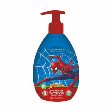 Детский гель для душа Naturaverde Kids Marvel Spiderman Shower Gel, 500 мл Детский гель для душа Naturaverde Kids Marvel Spiderman Shower Gel, 500 мл
