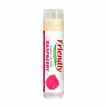 Бальзам для губ Friendly Organic Lip Balm Raspberry Малина, для детей и мам, 4.25 г Бальзам для губ Friendly Organic Lip Balm Raspberry Малина, для детей и мам, 4.25 г