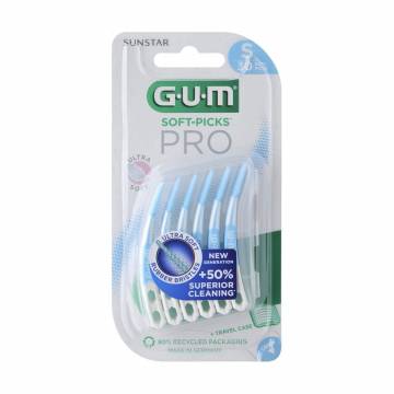Набор межзубных щеток GUM Soft-Picks Pro Small голубые, 30 шт