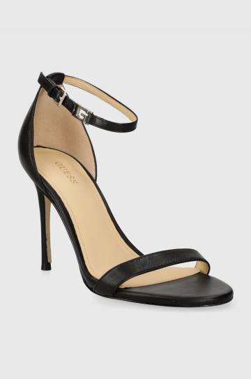 Кожаные сандалии Guess KABAIL3 цвет чёрный FL8KIL LEA03 Кожаные сандалии Guess KABAIL3 цвет чёрный FL8KIL LEA03