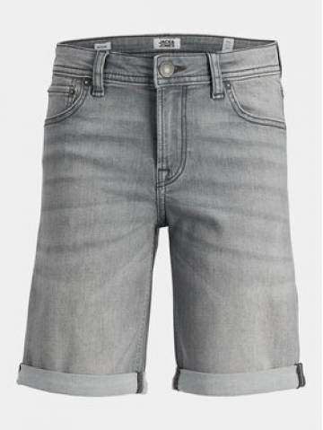 Jack&Jones Junior Джинсові шорти Rick 12249173 Сірий Regular Fit Jack&Jones Junior Джинсові шорти Rick 12249173 Сірий Regular Fit
