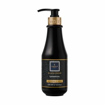 Гель для душа Famirel Black Caviar Shower Gel с экстрактом черной икры, макадамией и арганы, 500 мл Гель для душа Famirel Black Caviar Shower Gel с экстрактом черной икры, макадамией и арганы, 500 мл