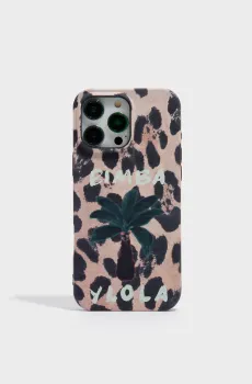 Женский бежевый чехол с узором для iPhone 16 Pro Max Бежевый ONESIZE Bimba Y Lola 261BAFT06.29090